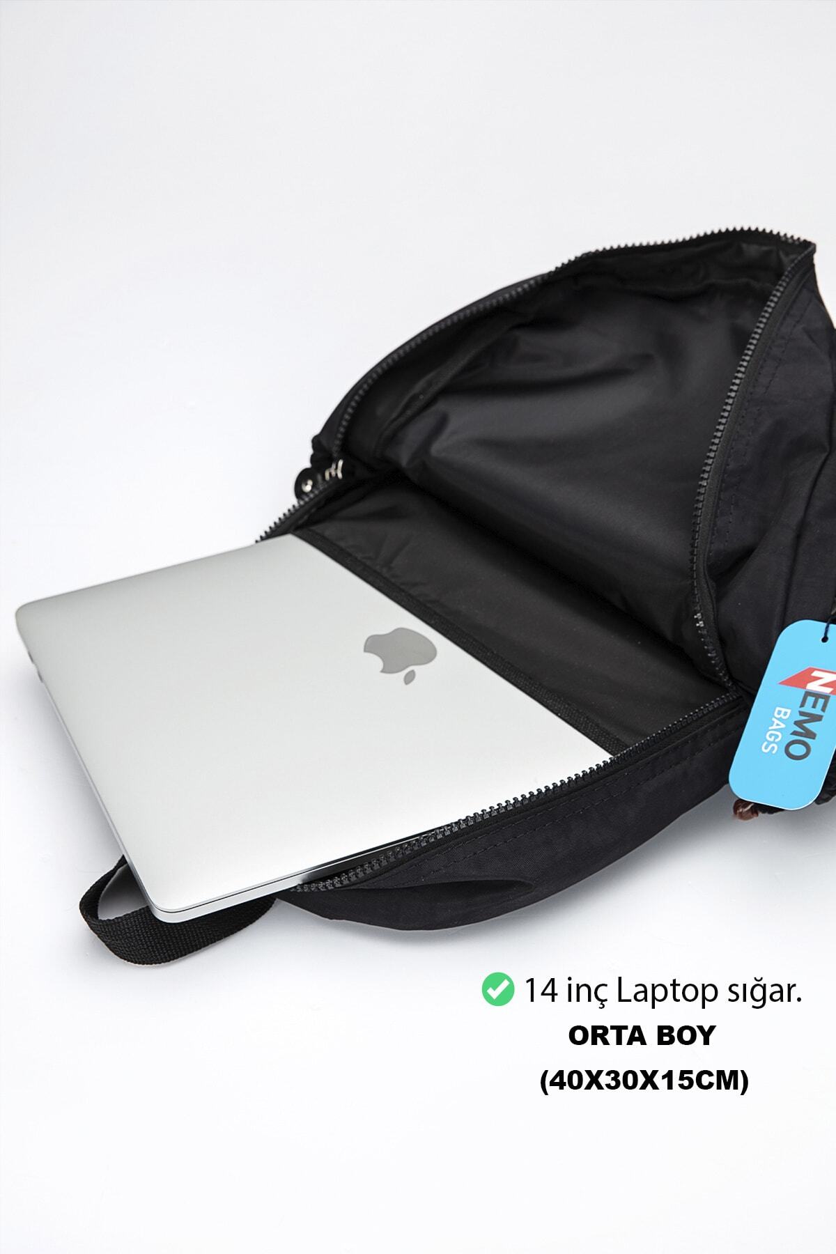 کوله پشتی زنانه مشکی NEMO GROUP | NEMOGROUP770vs1388 اورجینال - تصویر 5