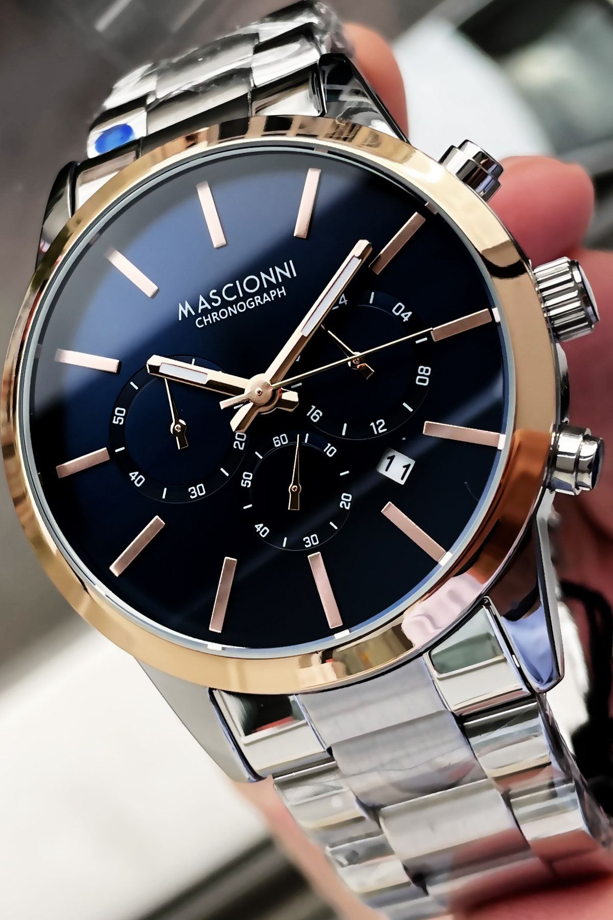 Daniel klein discount chronograph settings