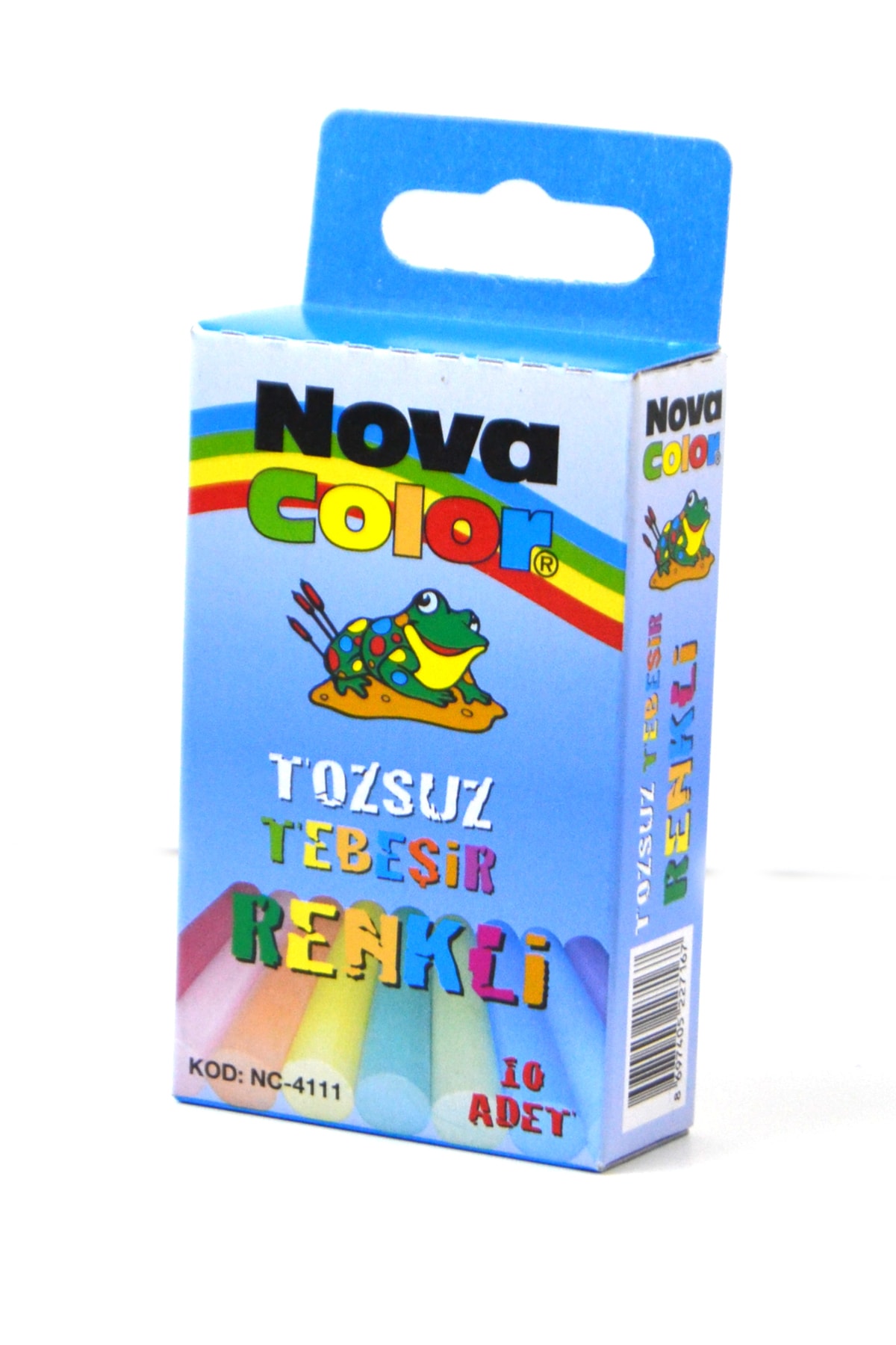 Kids Like Renkli Tozsuz Tebeşir 10'lu