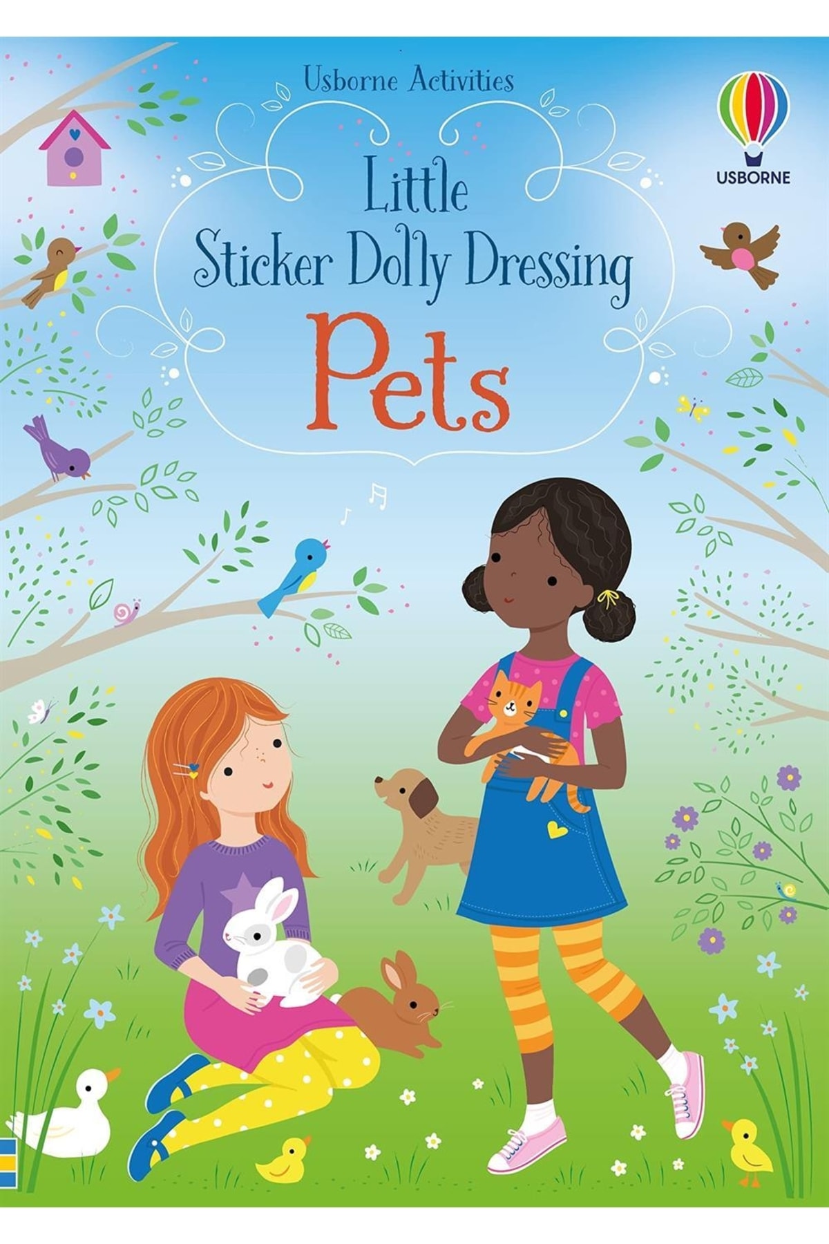 Usborne Us Borne Yayınları Little Sticker Dolly Dressing Pets