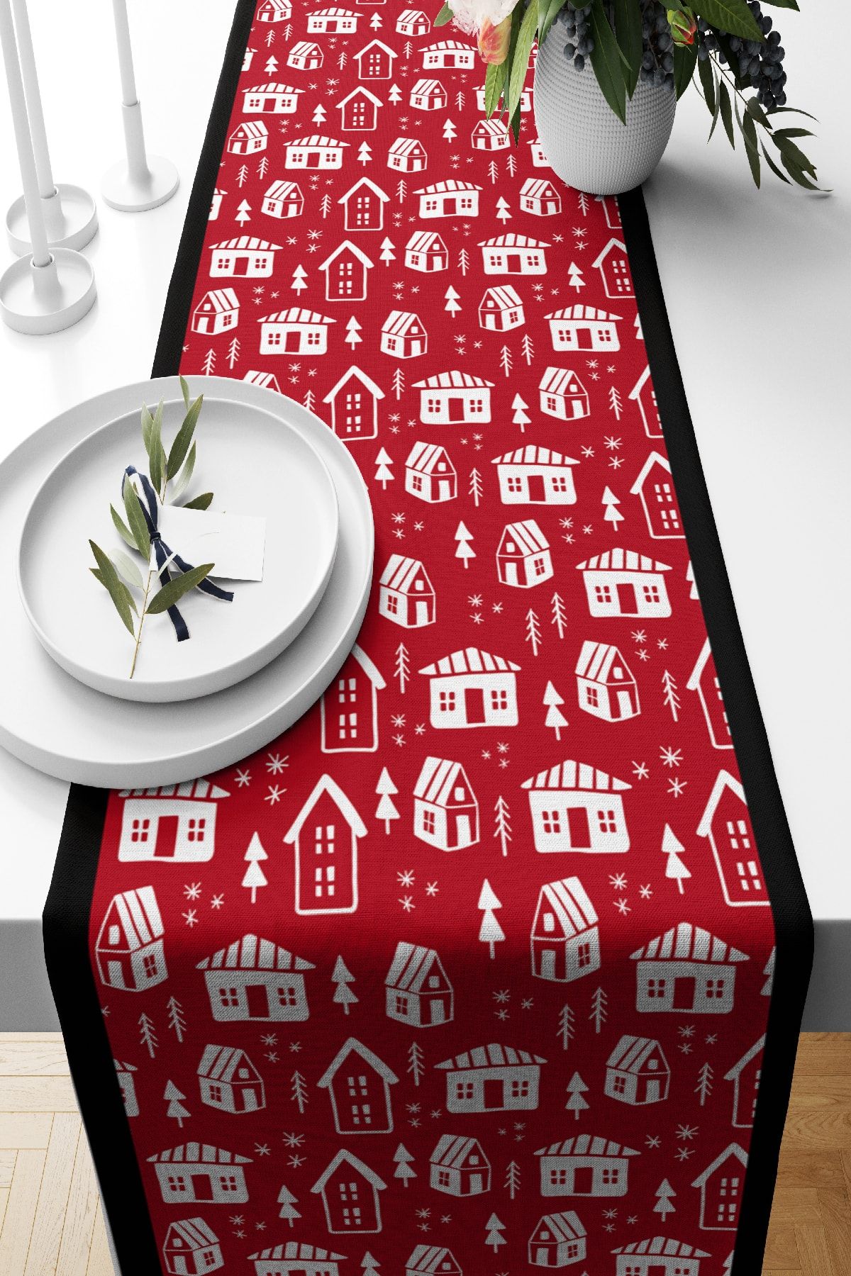 We Home Runner Cu Tematică De Anul Nou - One Size
