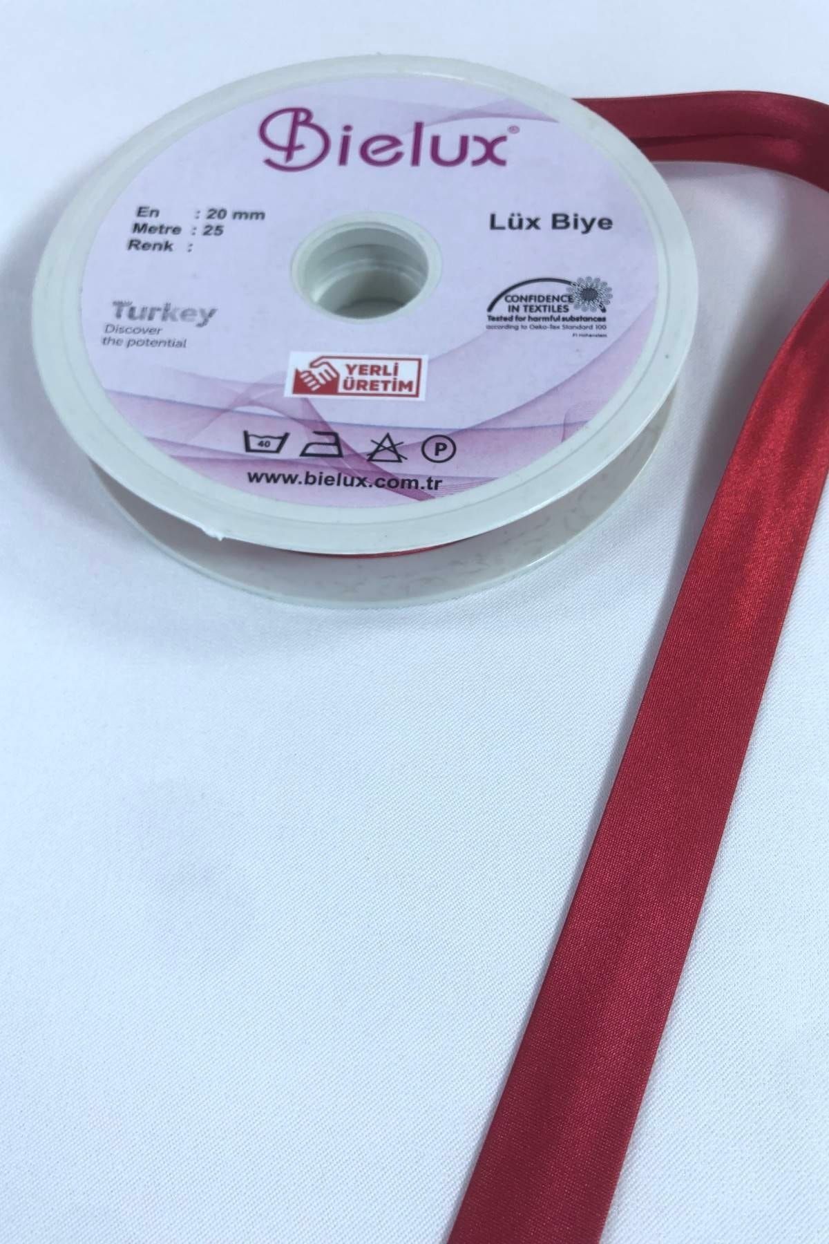 Hobigram-Red Satin Piping Width 2 Cm Length 1 Meter 2
