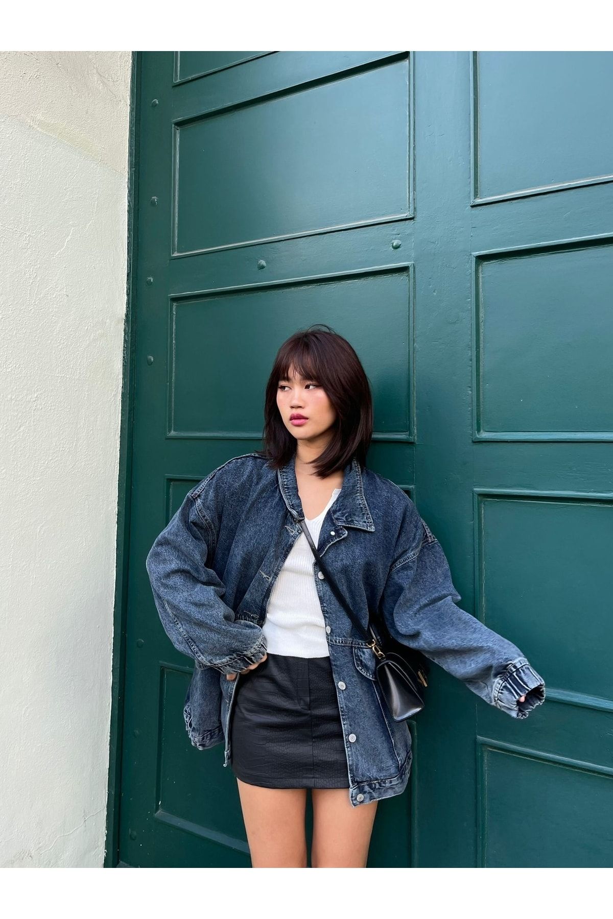 Trendyol Collection Rock Schwarz Mini Fast ausverkauft