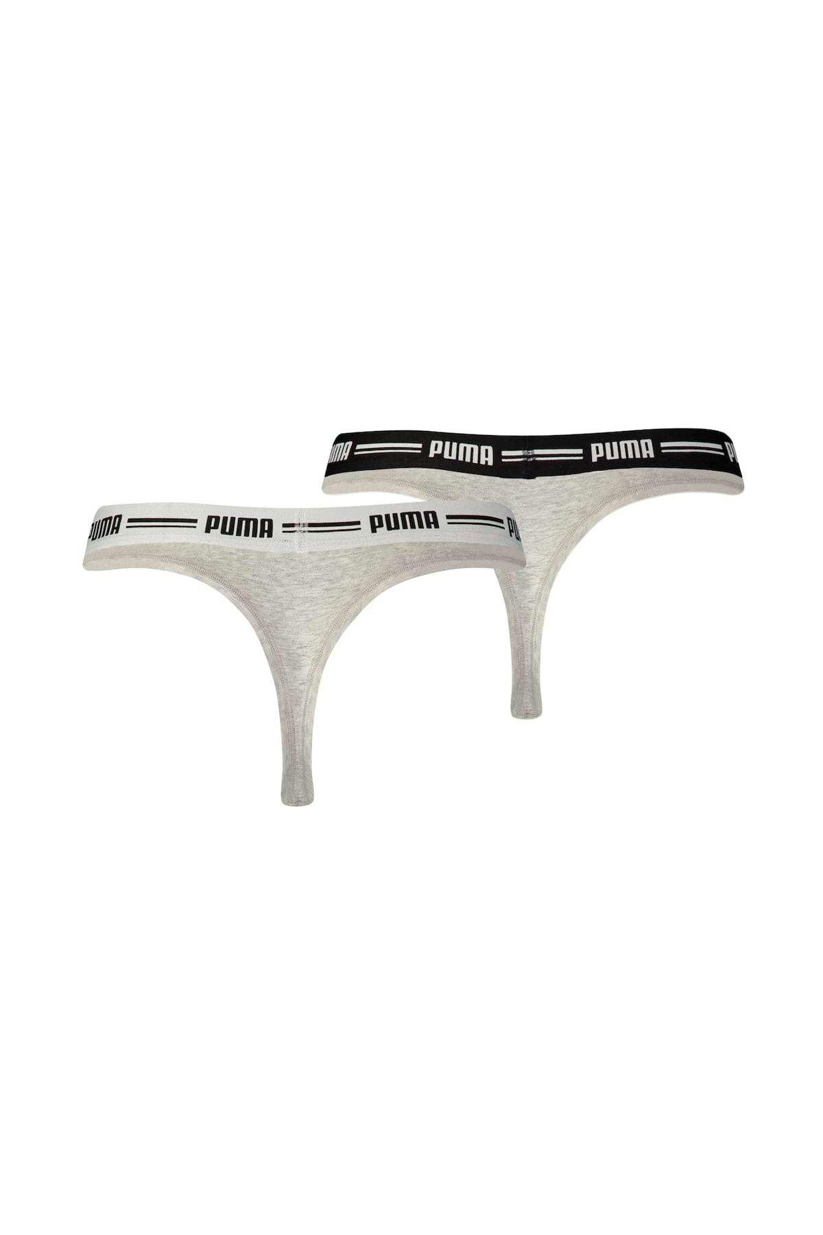 Puma-Damen String – ikonischer, weicher Baumwoll-Modal-Stretch, 2er-Pack 2