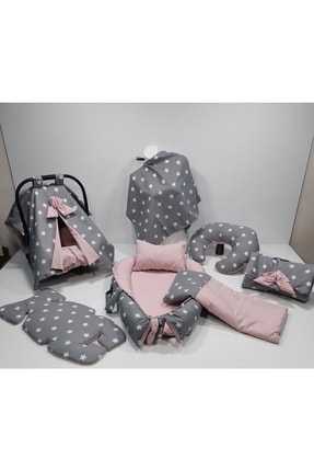 Balamira Koyu Yıldız Pudra 10 Lu Babynest Seti