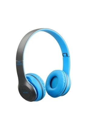 HOBİPİX P47 Wireless Bluetooth 5.0 Kablosuz - Extra Bass - Fm Radyo Kafa Üstü Kulaklık