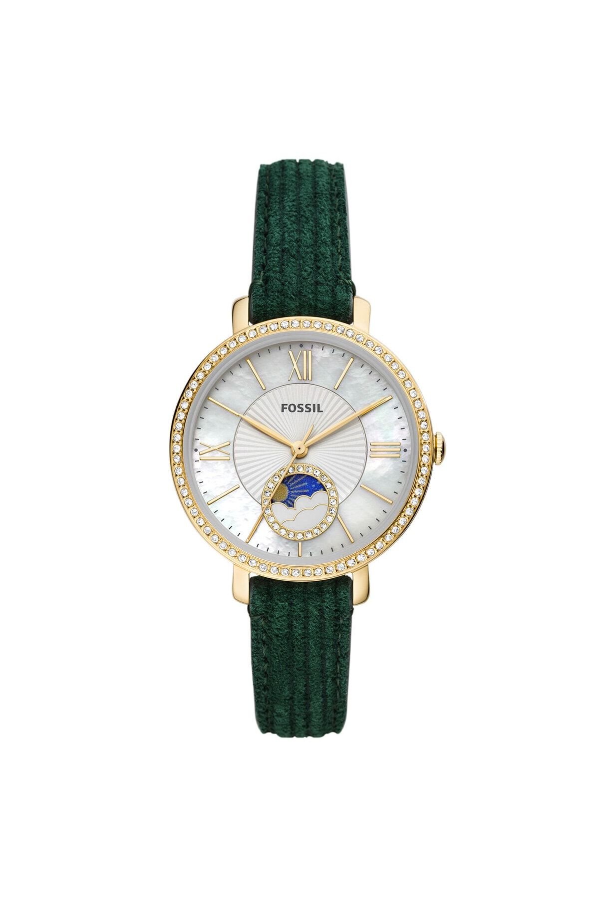 Fossil watch discount green dial