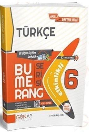 Bumerang 6. Sınıf Etkinlikli Türkçe PRA-1918942-1724