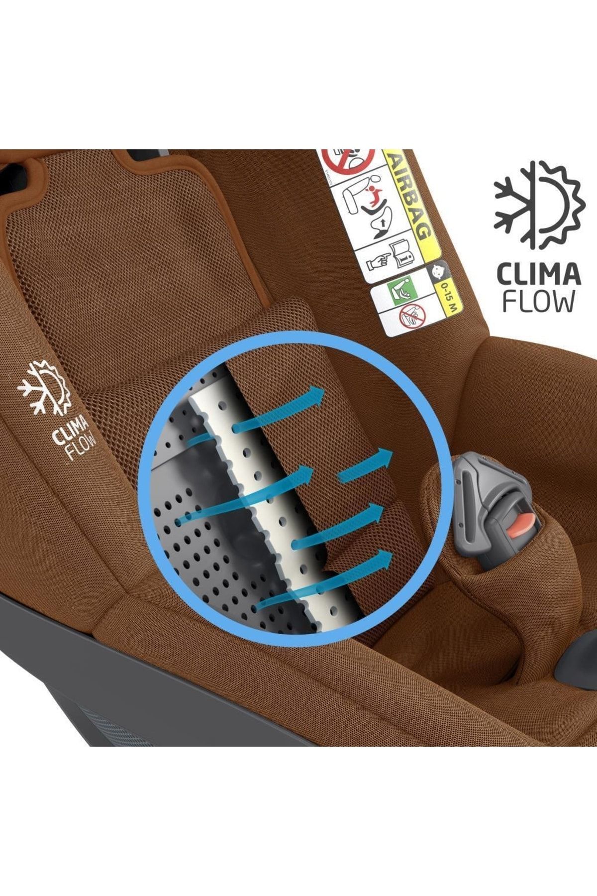 MAX COS Pearl Adac l Isofix Bazal 360 D nebilen 0 18 Kg ocuk