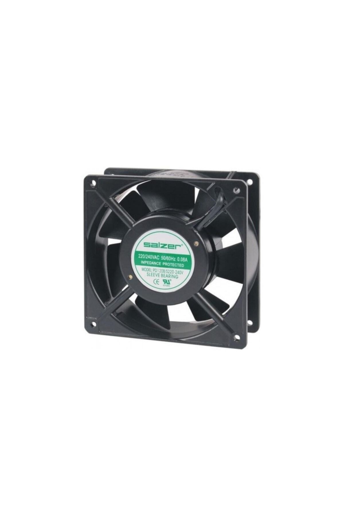 Pd120s220 120x120x38 0.08a 220vac 2 Kablo Fan