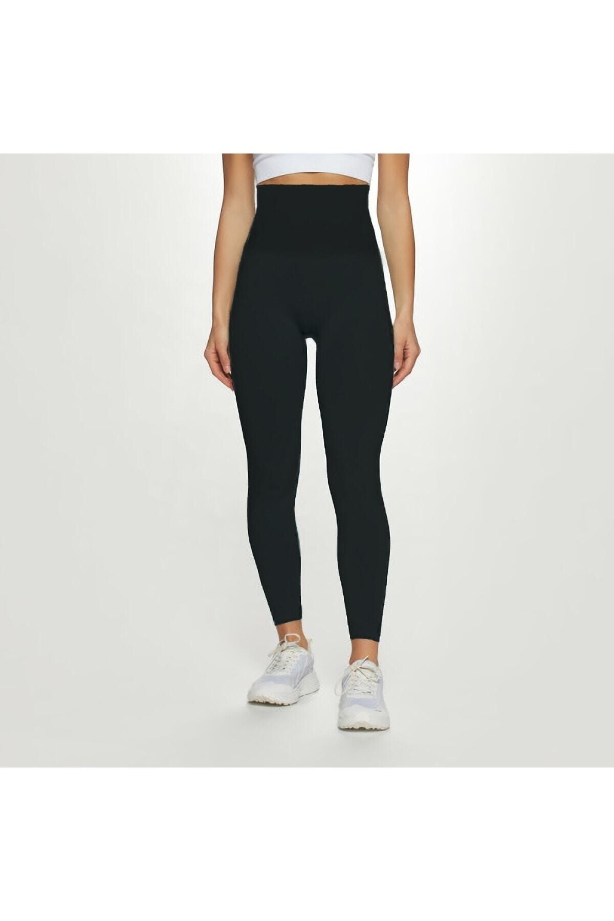 MİSTİRİK Medusa Basen Etkili Spor Korse Tayt Extra Sıkı Siyah Renk BY9318