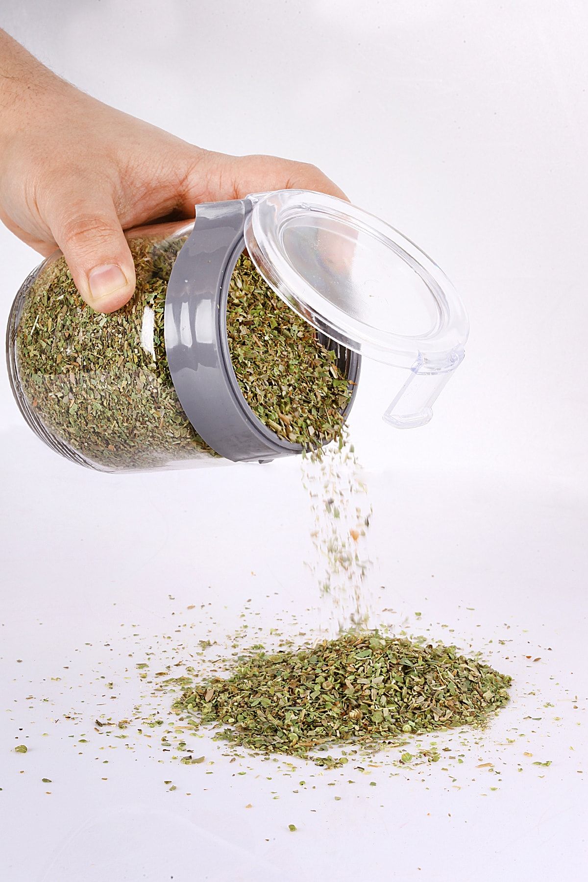 King Mop-6-Piece Glass Spice Container And Storage Container (425 Ml X 6 Pieces) - Glass Spice Container And Storage Container 4