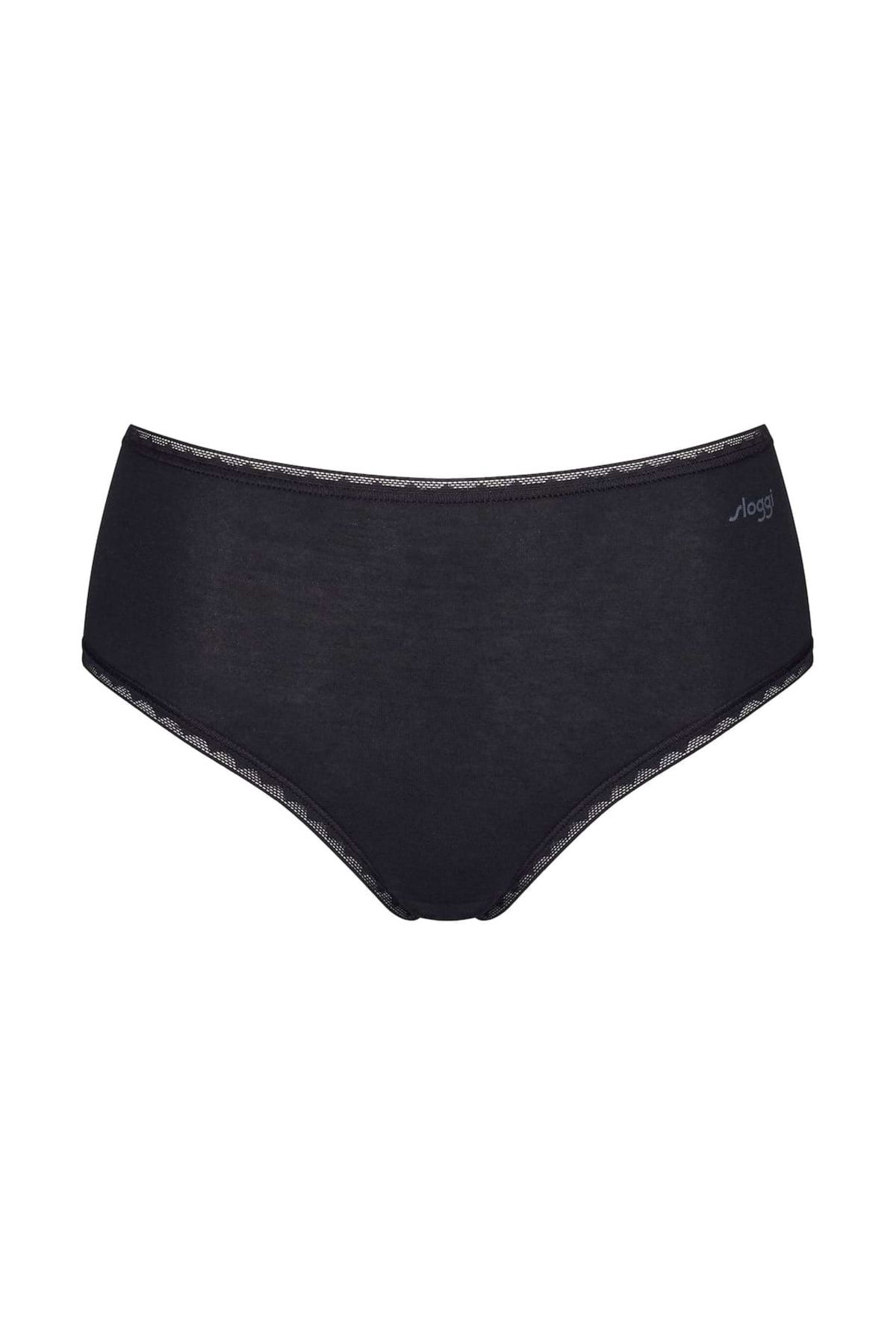 SLOGGI-Damen High Waist Slips, 2er Pack – GO High Waist C2P, Unterwäsche, Unterhose, Spitze, 2
