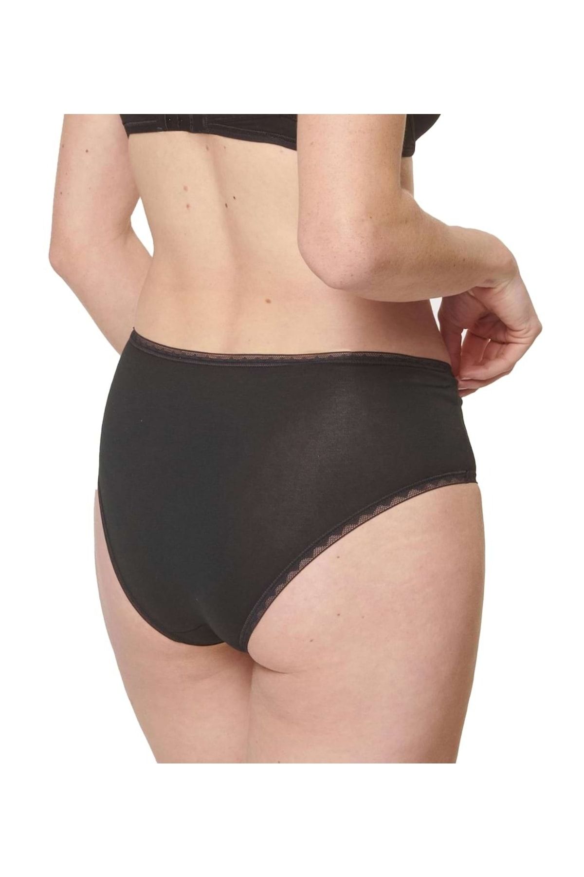 SLOGGI-Damen High Waist Slips, 2er Pack – GO High Waist C2P, Unterwäsche, Unterhose, Spitze, 5