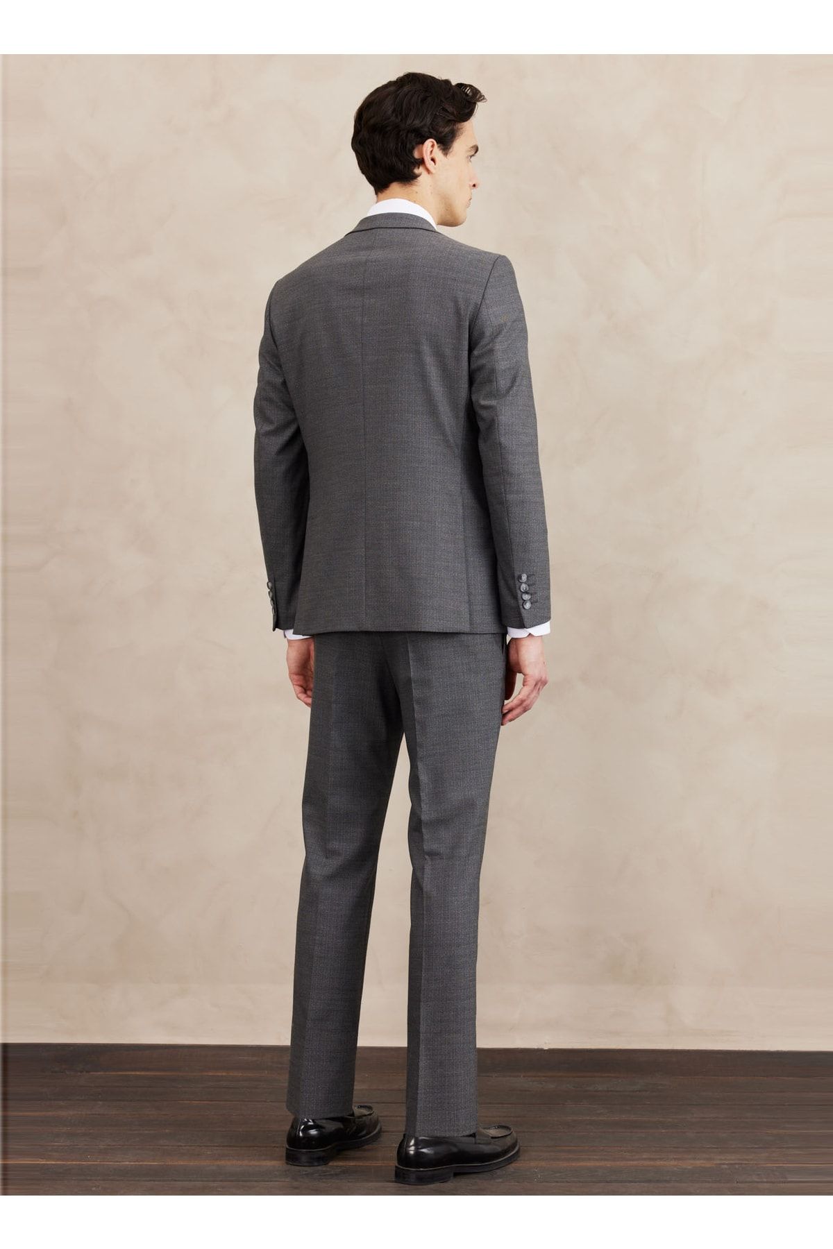 ALTINYILDIZ CLASSICS Normal Bel Slim Fit Gri Erkek Takım Elbise 4a3023100080 MB10165