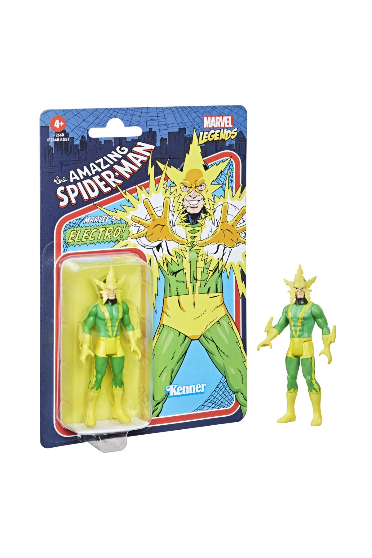 MARVEL Legends Retro 375 Collection Electro Aksiyon Figürü