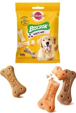 Biscrok Multi Mix Köpek Ödül Bisküvisi 200 Gram vstrk-bs-mm