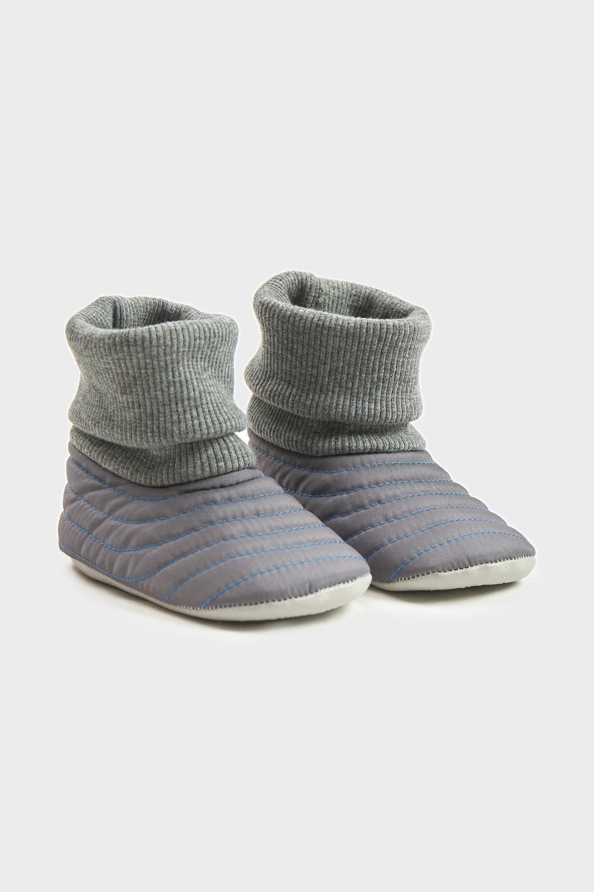 Grey cheap baby booties