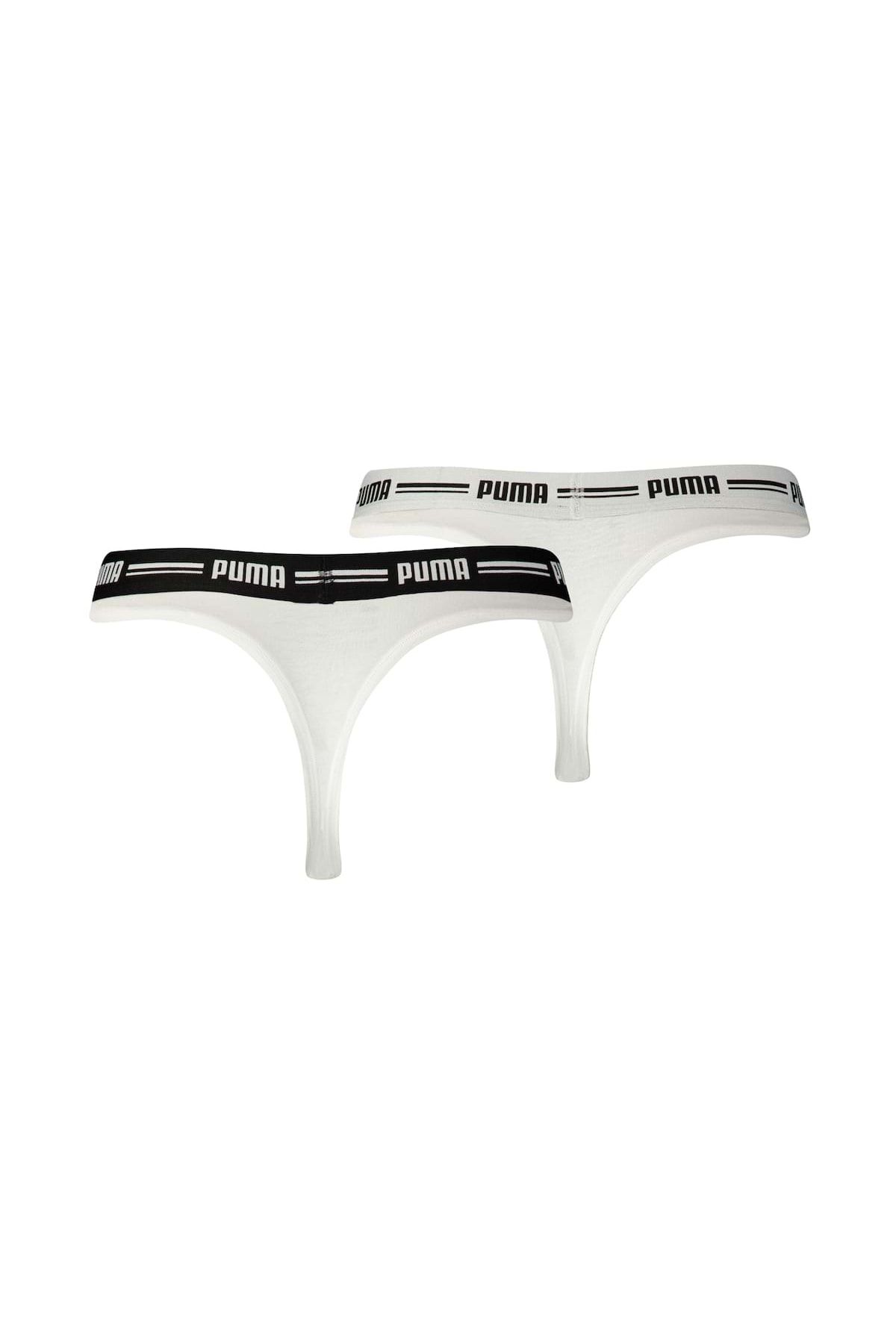 Puma-Damen String – ikonischer, weicher Baumwoll-Modal-Stretch, 2er-Pack 2