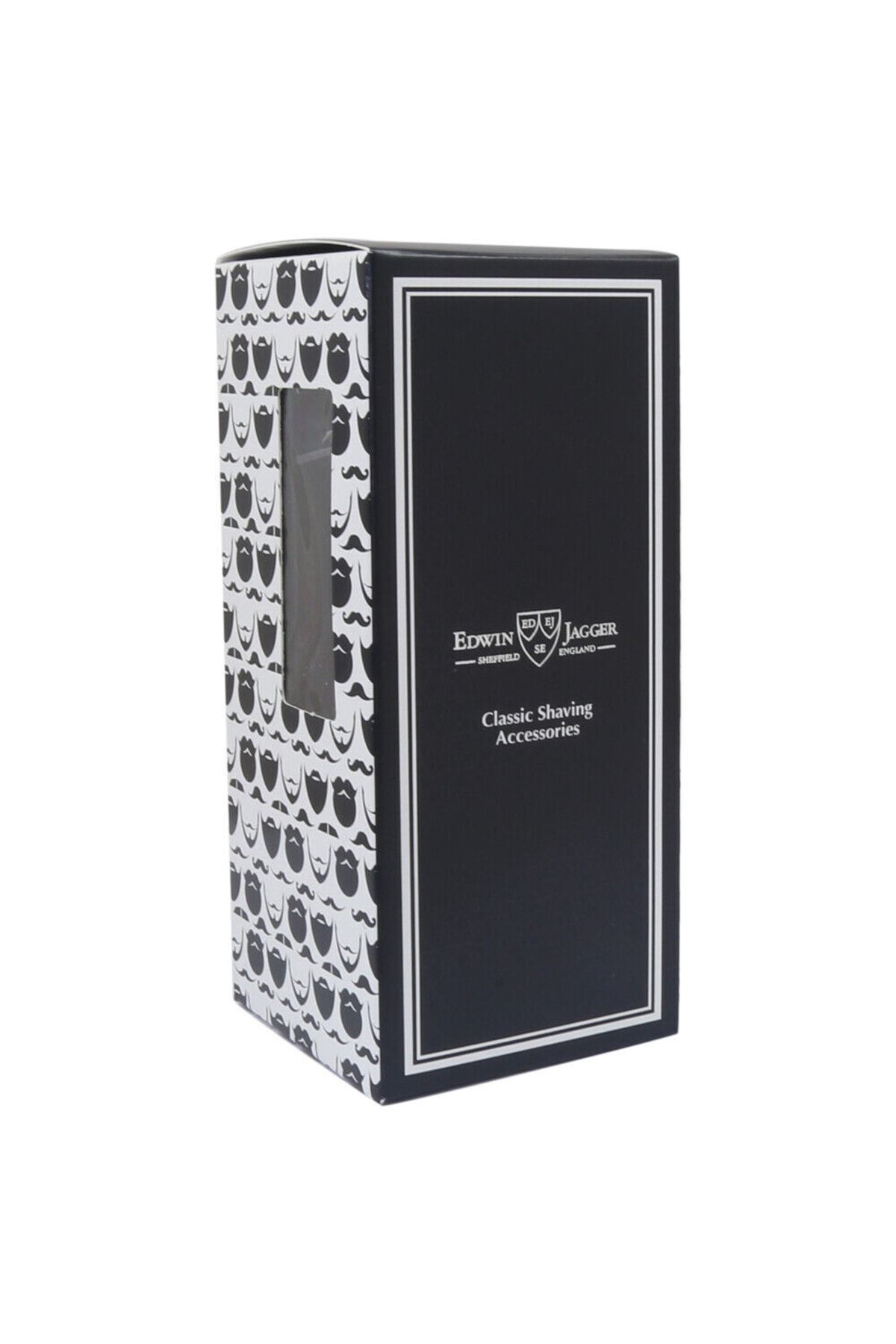 Edwin Jagger-De89 Lbl Striped Chrome Plated Handle Razor Beard Shaver Chrome Plated Classic 3