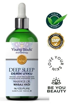 Aromatherapy Deep Sleep Massage Oil Derin Uyku Masaj Yağı 100 ml YSCHAKRA1MB16