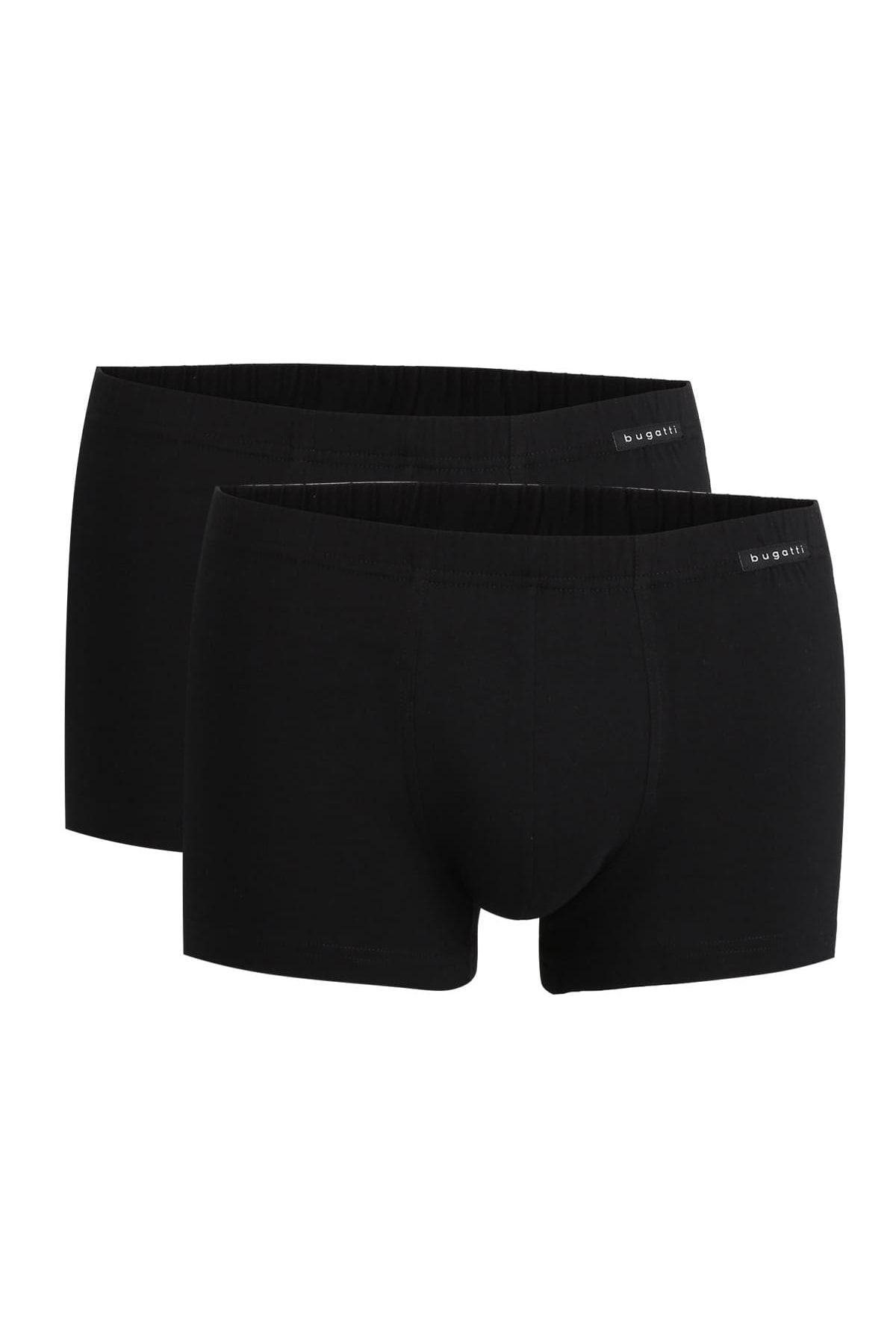 BUGATTI-Herren Shorts, 2er Pack - FLEXCITY, Boxershorts, Hose, Stretch-Baumwolle 1