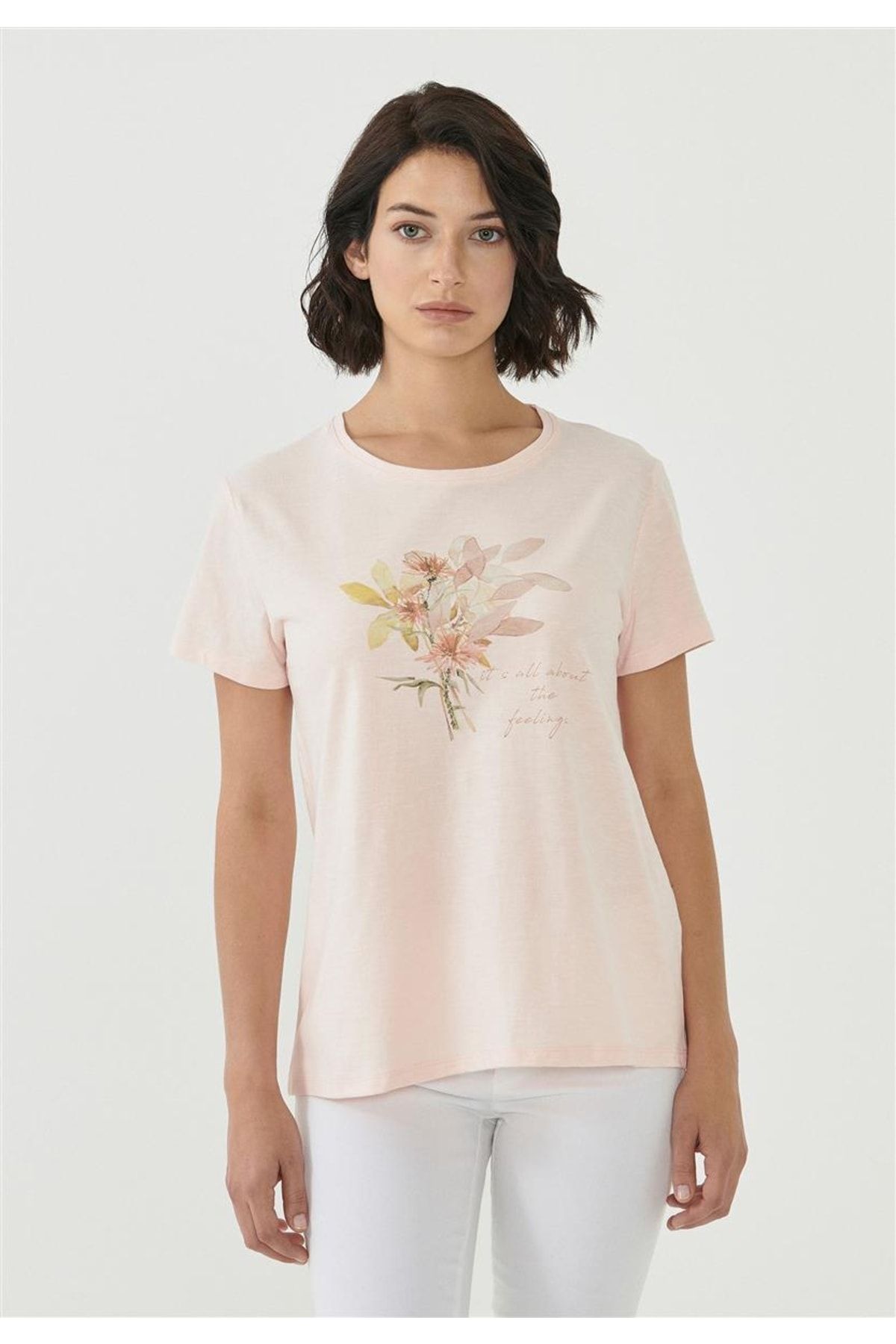 ORGANICATION T-Shirt Rosa Figurbetont Fast ausverkauft