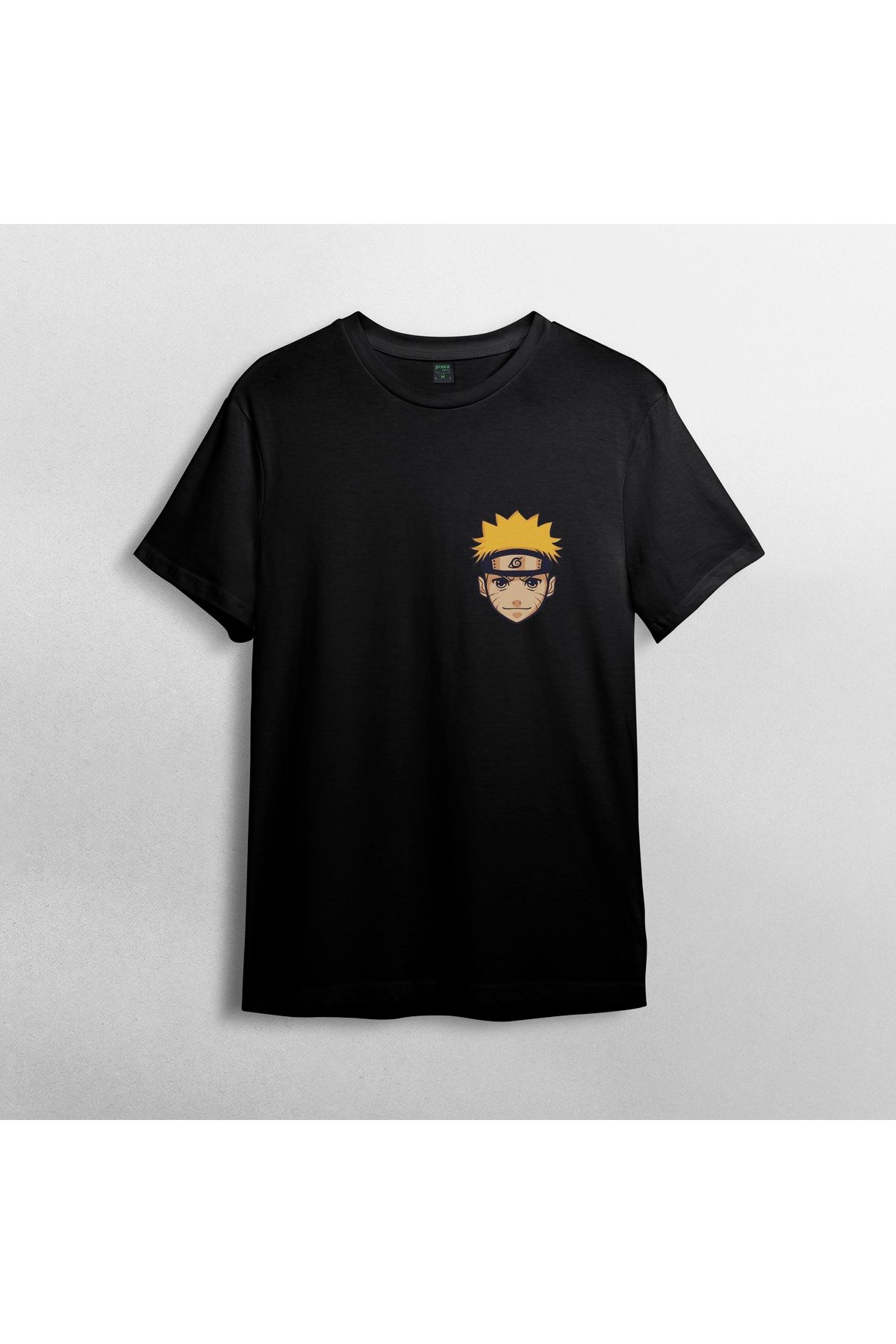 Pixxa-Tricou Naruto 100% bumbac cu decolteu rotund Model - 5 2