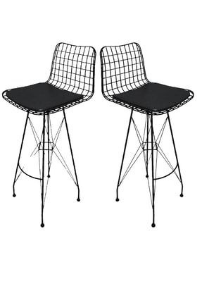 Knsz kafes tel bar sandalyesi 2 li zengin syhsyh ofis cafe bahçe mutfak Kenzsnd0022