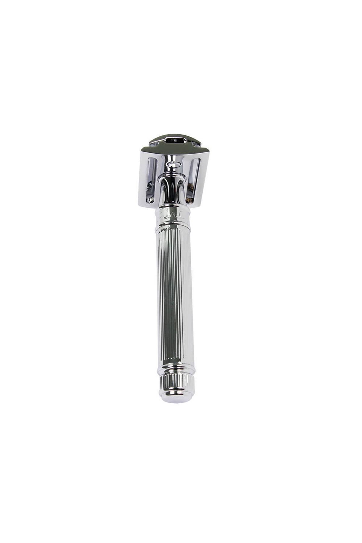 Edwin Jagger-De89 Lbl Striped Chrome Plated Handle Razor Beard Shaver Chrome Plated Classic 7