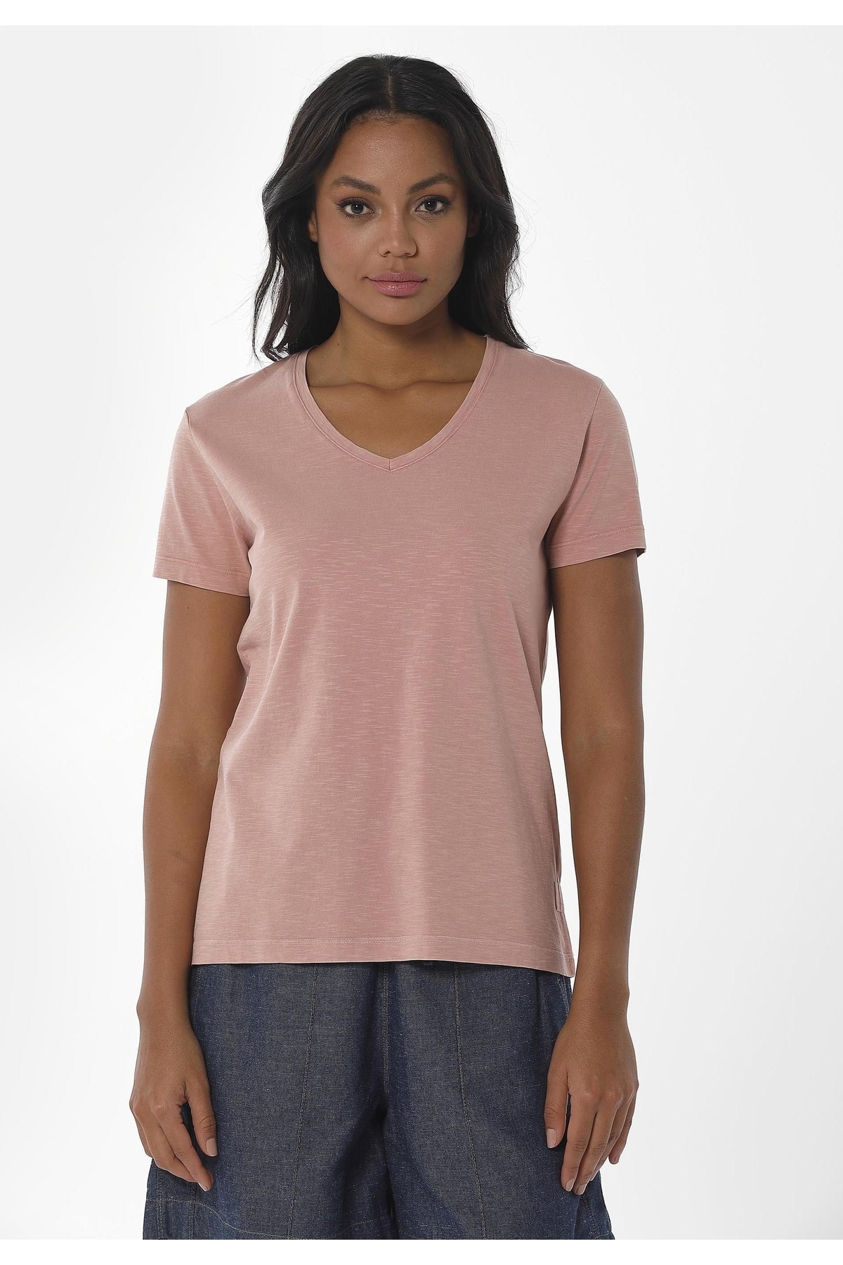 ORGANICATION T-Shirt Rosa Slim Fit