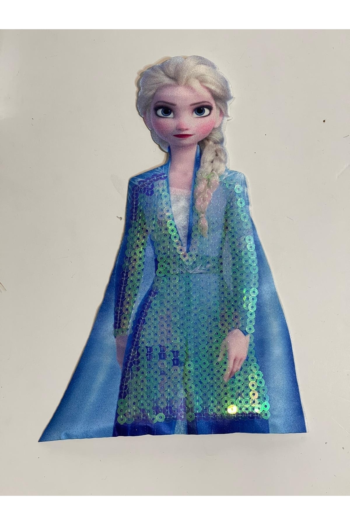 Gönülden Tasarım 22x15 Cm Karlar Ülkesi Elsa Aplike Yama Arma Nakış