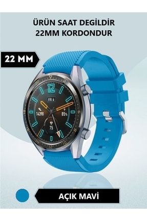 Huawei Watch Gt2 - Gt3 (46mm) Uyumlu Yüksek Kalite Kordon Kayış 22 MM KORDON-15