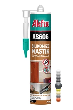 Genel Markalar As606 Silikonize Akrilik Mastik 500gr Gri RENK