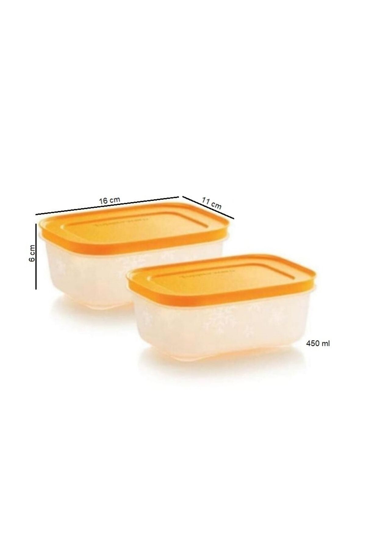 Tupperware-Alaska Container 450 Ml 2-Piece Freezer Storage Container 2