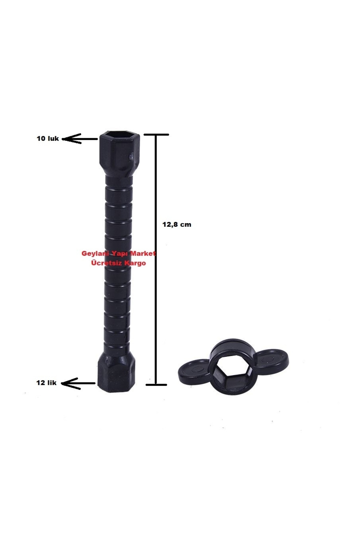 EraycanYapıMarket Kovan Anahtar Batarya Bağlantı Montaj Sökme Takma Aparatı 10 X 12