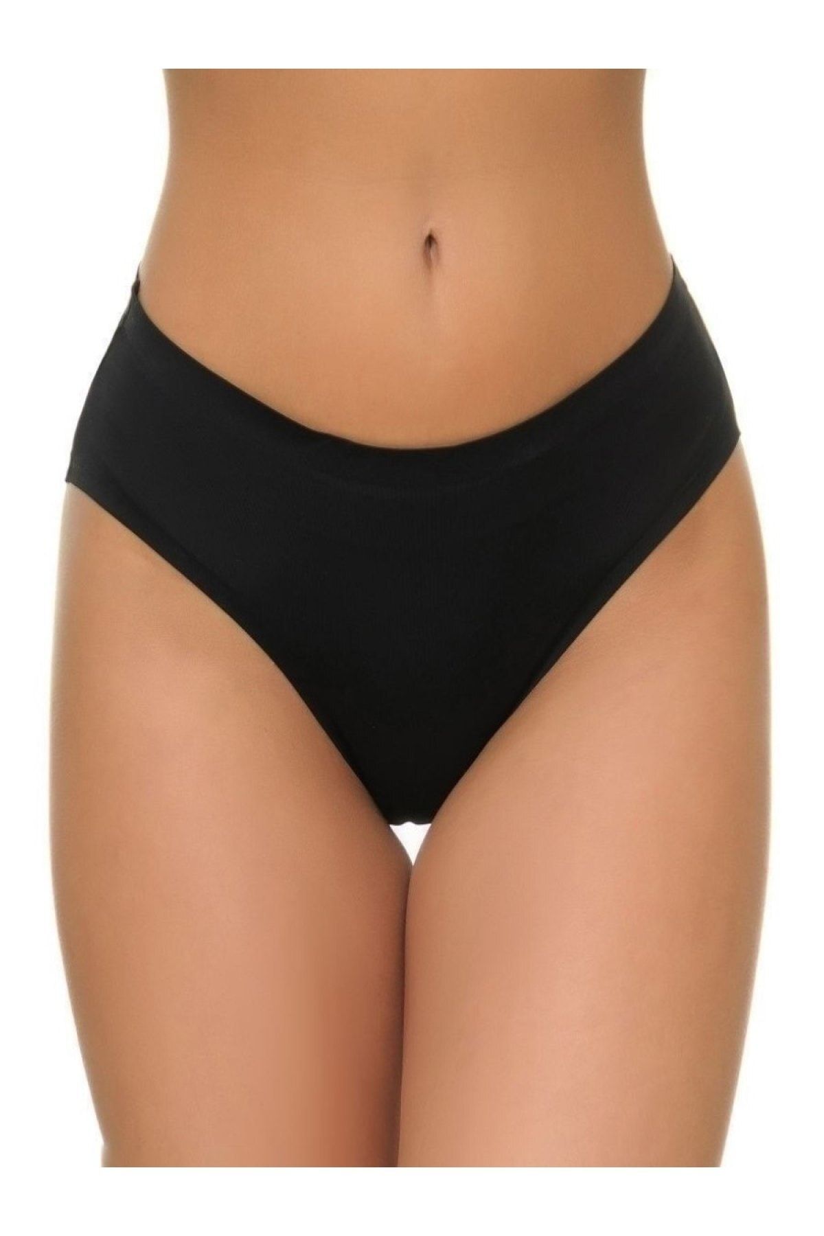 MİSTİRİK Polfa Lazer Kesim Bato Külot Spor Korse Siyah Renk CR8690