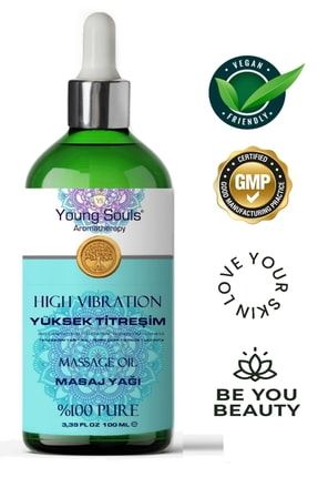 Aromatherapy High Vibration Massage Oil Yüksek Titreşim Masaj Yağı 100 Ml YSCHAKRA1MB19