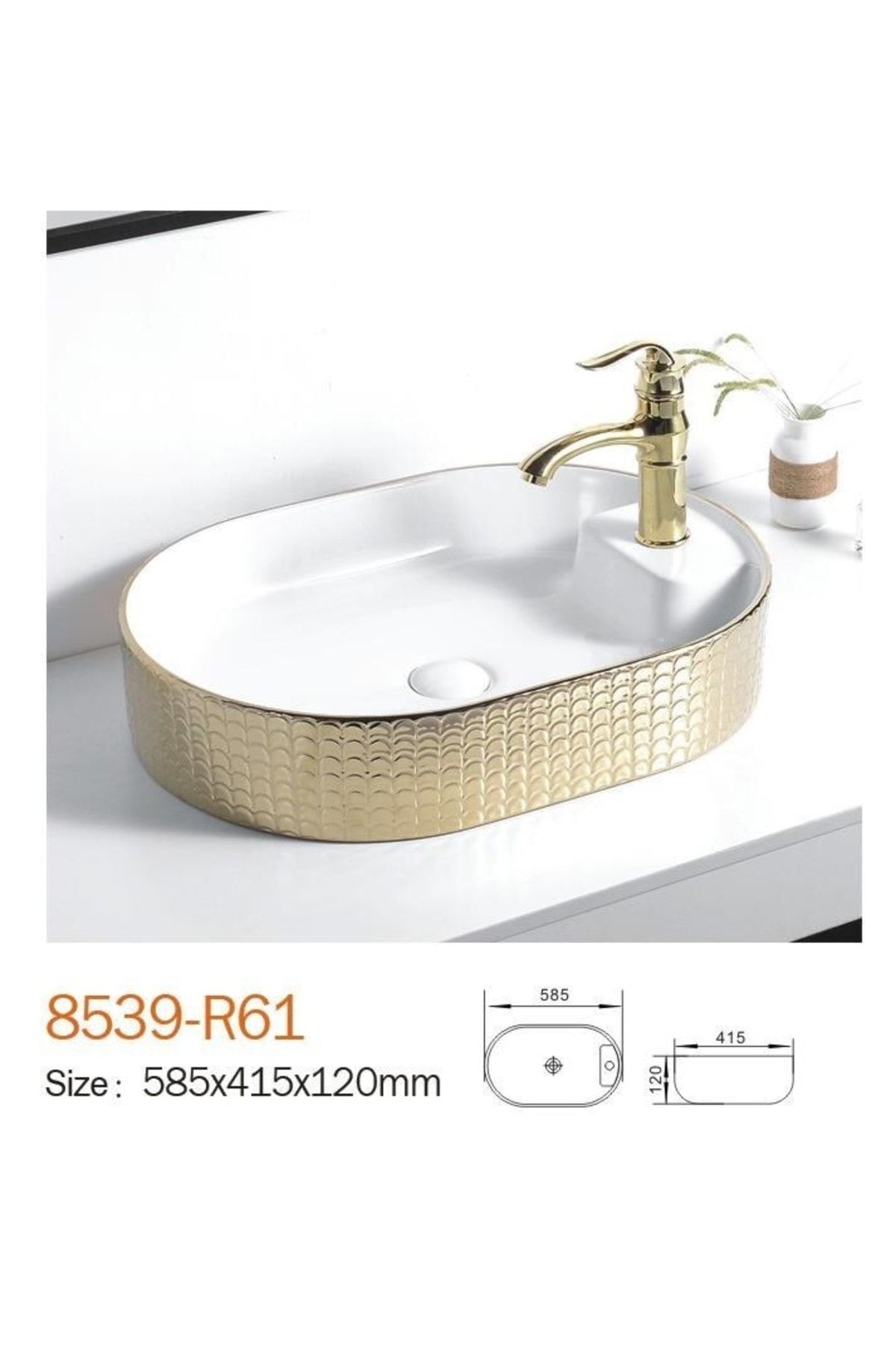Aqua &amp; Art Özel Tasarım Çanak Lavabo OH6281