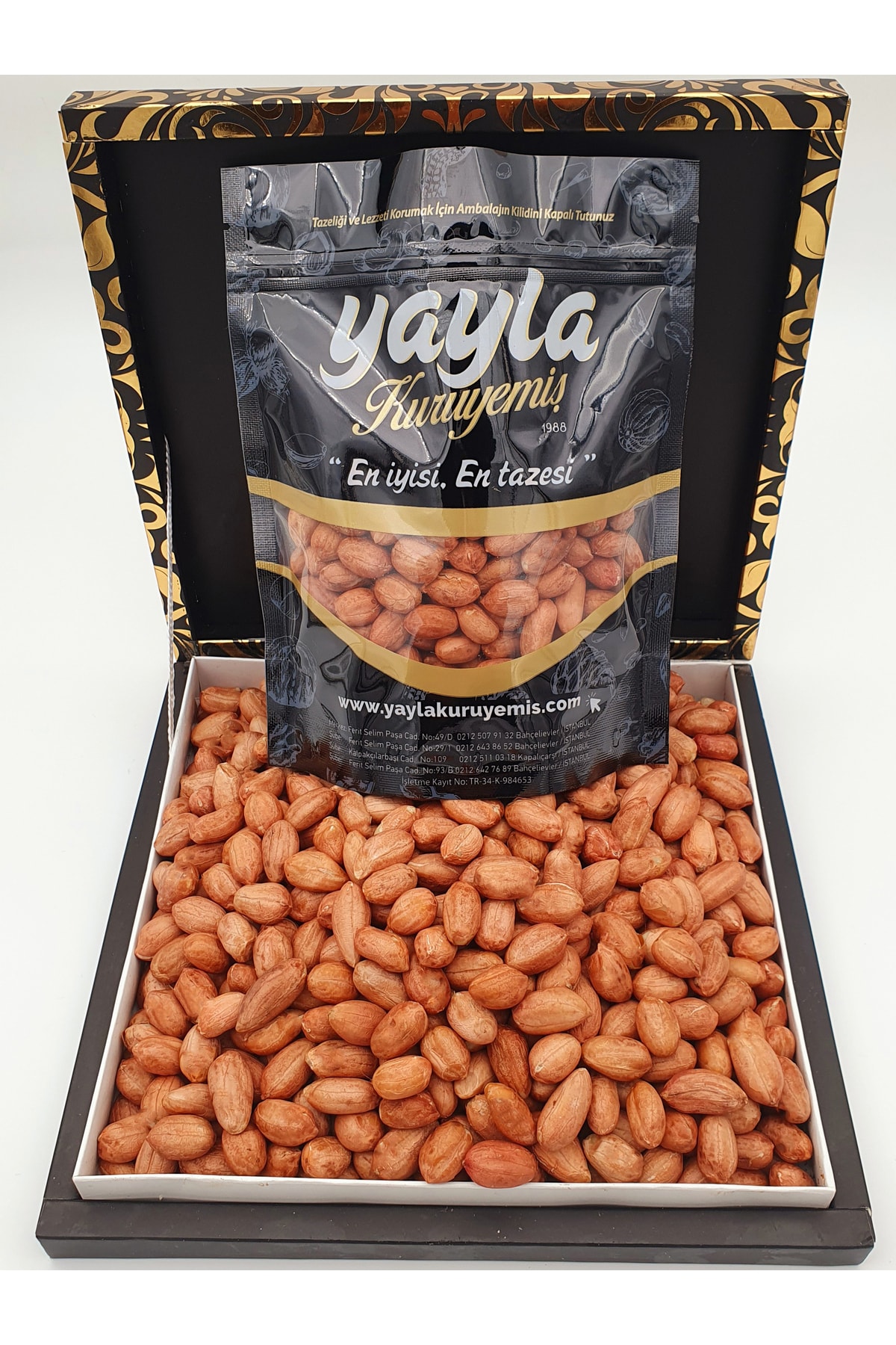 yayla kuruyemiş Tuzsuz Fıstık Içi 500g