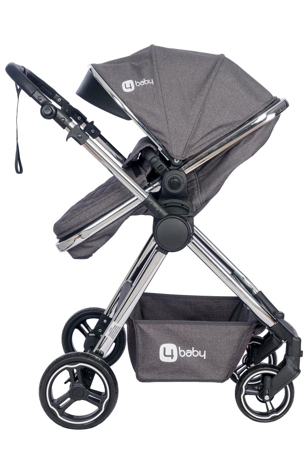 Mini Baby Kids 4baby Safran Krom Travel Seyahat Sistem Bebek Arabası SN10282