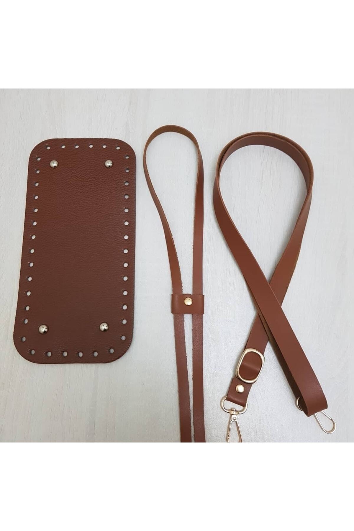 NAZENİN HOBİ AKSESUAR Deri Çanta Askısı Tabanı Ve Büzgüsü