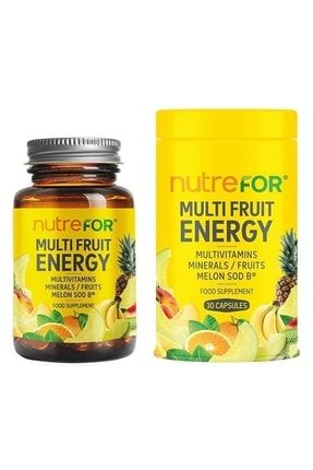 Multi Fruit Energy 30 Kapsül NUT3318