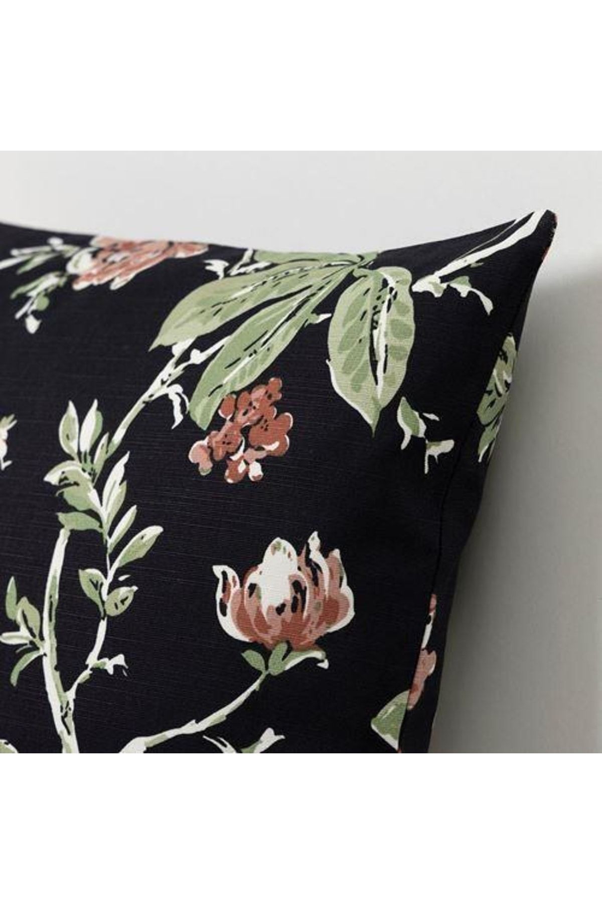 Dark floral deals pillow