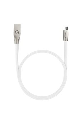 Ca-1250 Micro Usb Hızlı Şarj Ve Data Kablosu 2.4a Zinc Alloy 1mt Beyaz 6921002612500