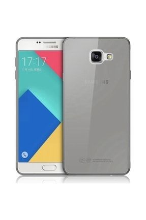 Samsung Galaxy C7 (c7000) Uyumlu Soft Silikon Şeffaf-siyah Arka Kapak Kılıf 42104106