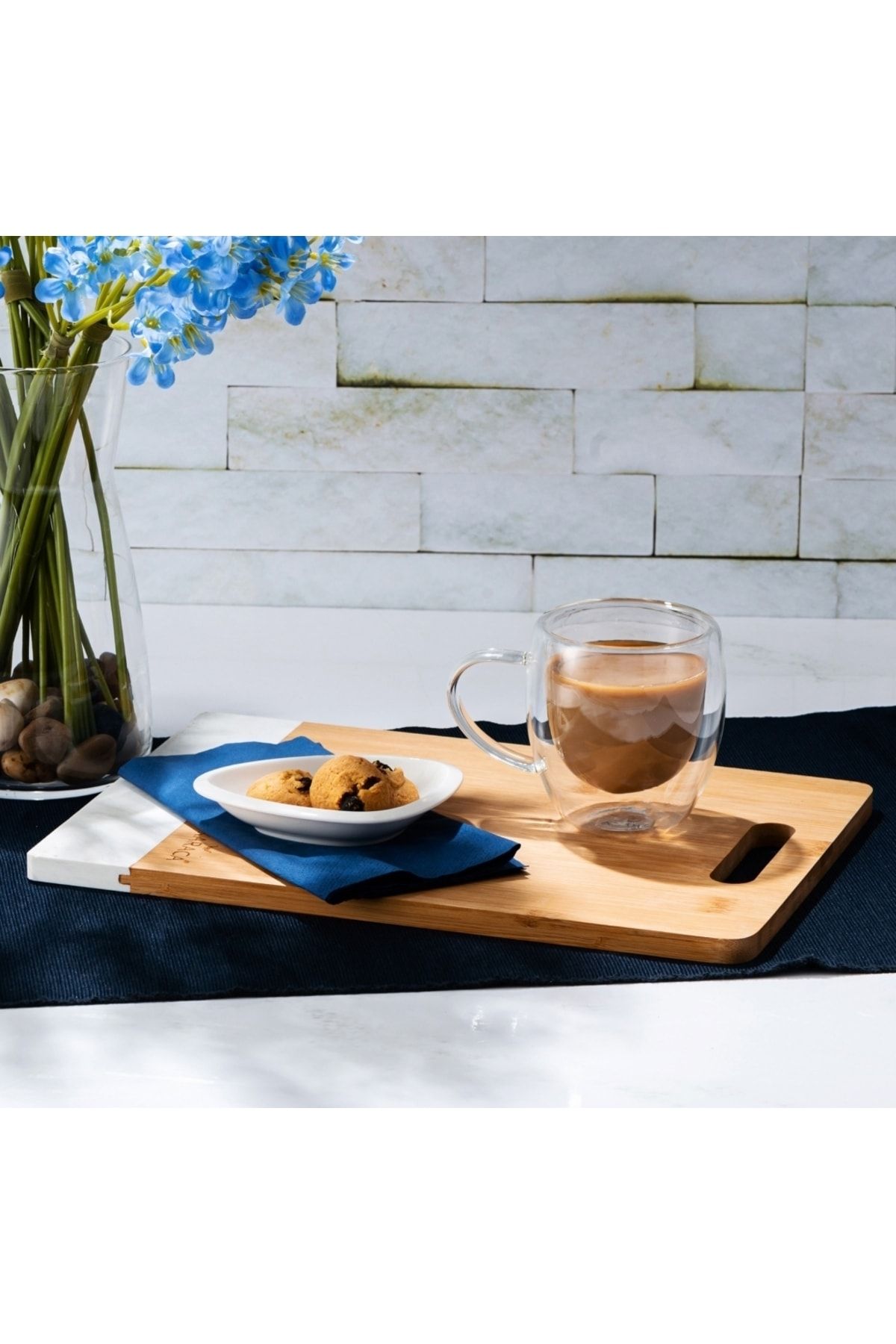 لیوان شیشه ای دو جداره پیا 300 میلی لیتر کاراجا Karaca