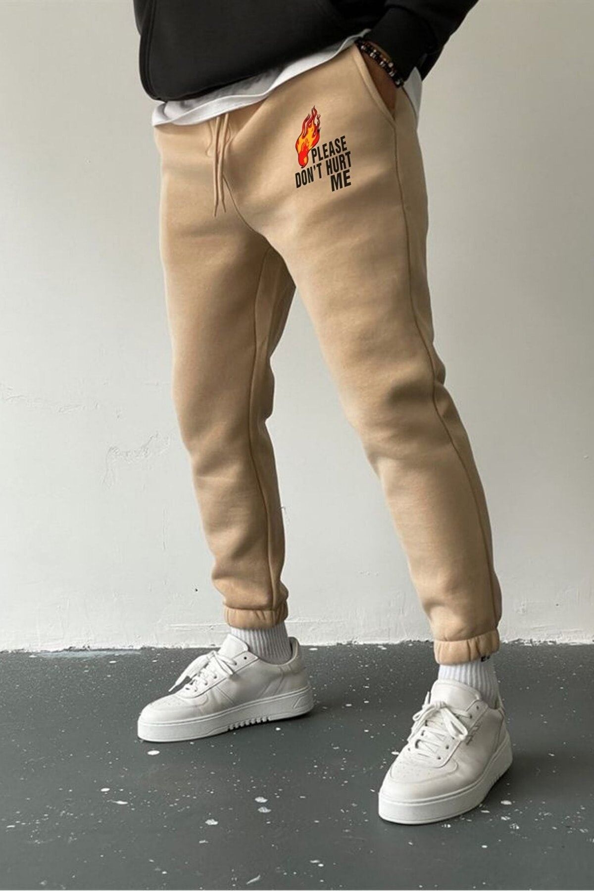 Men's Brown Sweatpants - Roots