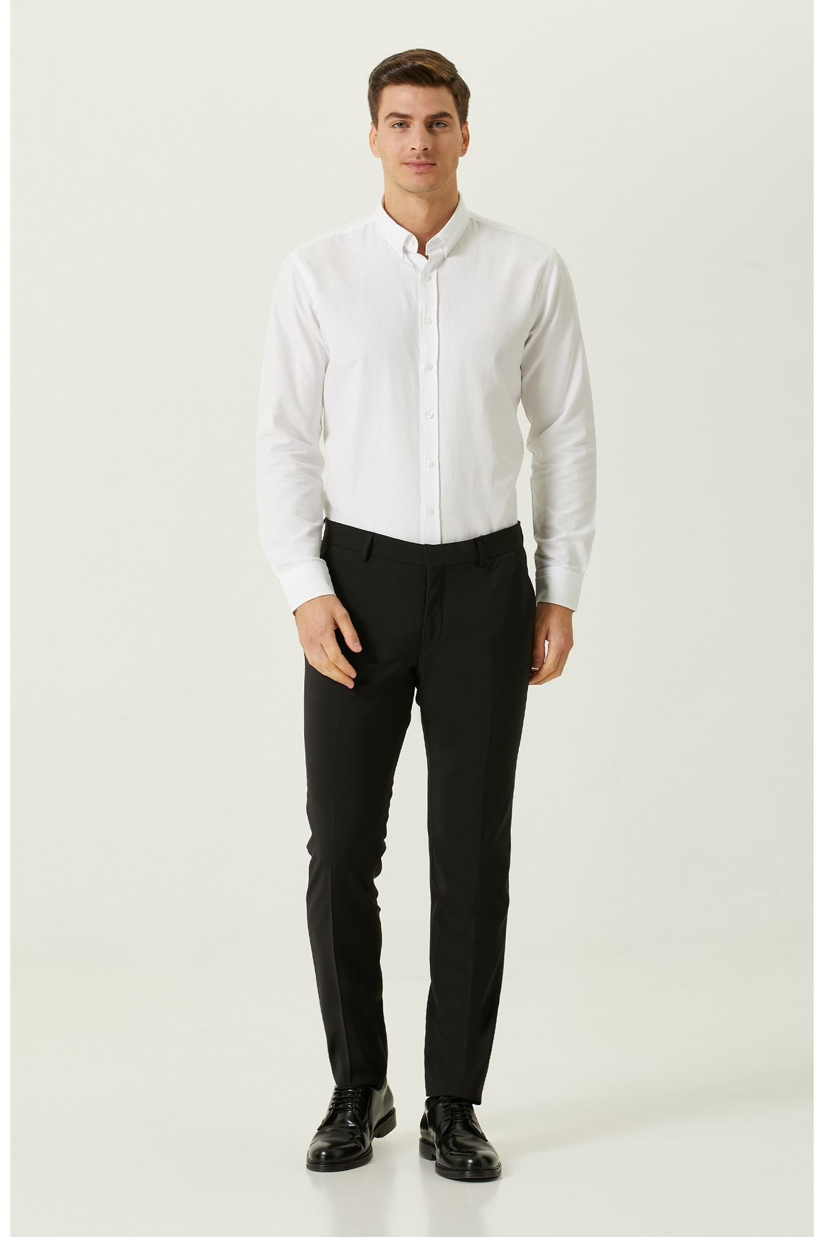 Network Siyah Basic Pantolon