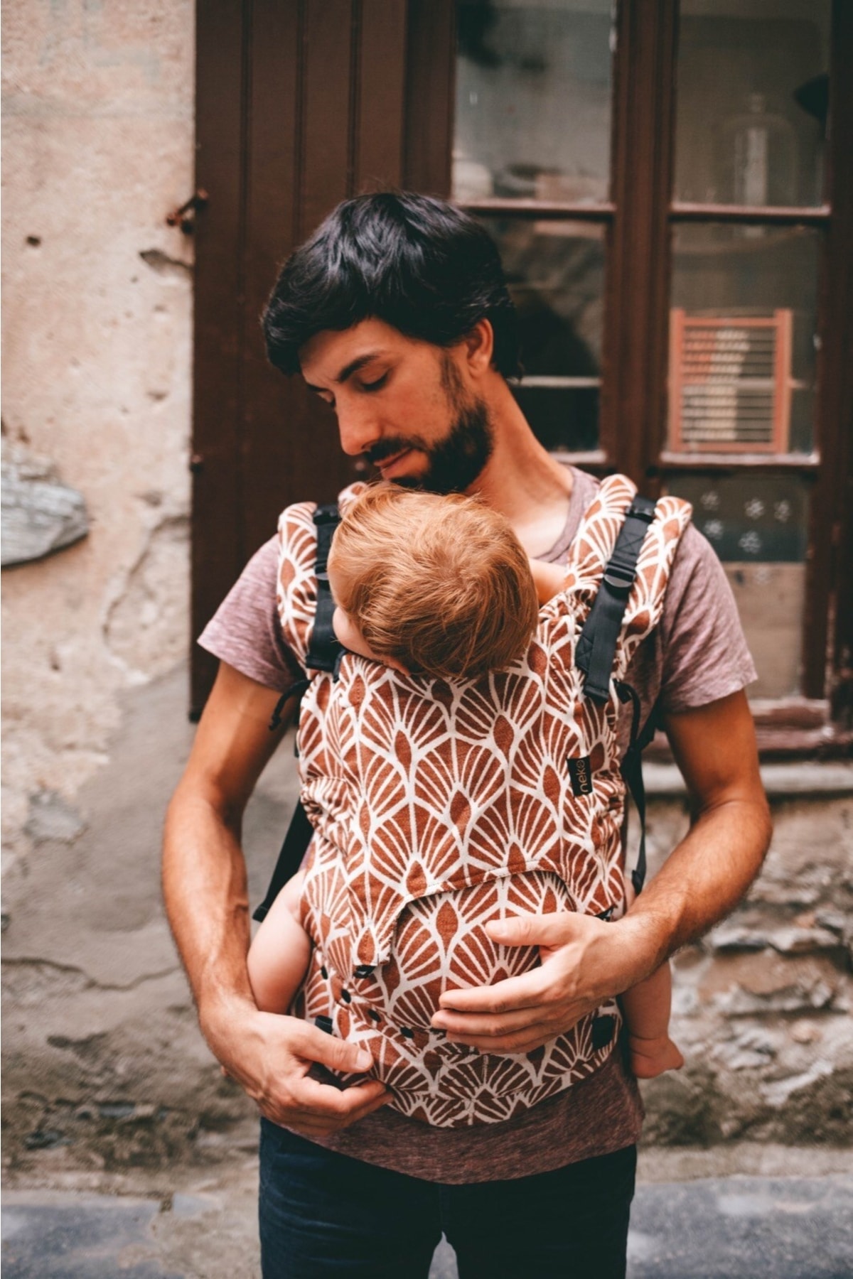 Neko Switch Pamuklu Bebek Kanguru - Mocha fotoğrafı 3 (önizleme)